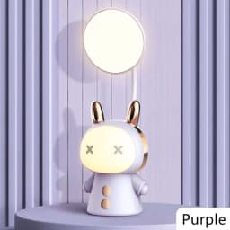 Cartoon Desk Lamp Eye Protection Energy-saving Reading Lamp USB Charging Sleeping Night Light LED Table Lamp for Kids Gift