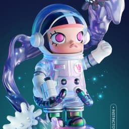 POP MART MEGA COLLECTION 100% SPACE MOLLY SERIES Genuine Blind Box Mystery Box Guess Bag Toys Doll Cute Anime Figure Desktop