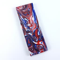 2pieces C-Tek Material for DIY Knife Handle Material Plate Resin Compound Material Pattern Slingshot Handle Material 120x40x8mm