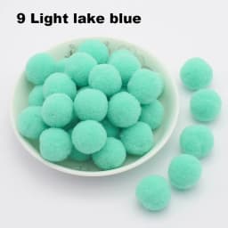 30-300Pcs Pom Poms Fluffy Soft Pompom Ball 8/10/15/20/25/30mm Handmade Sewing Craft DIY Kids Toy Christmas Weddinrg Decoration