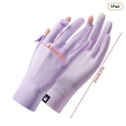Sunscreen Stretch Women Anti UV Mid-long Breathable Glove For Spring Summer Thin Gloves