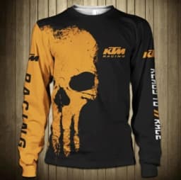 KTM Racing Long sleeve Shirt Full Printing US Size S-6XL LOVELY GIFTS New
