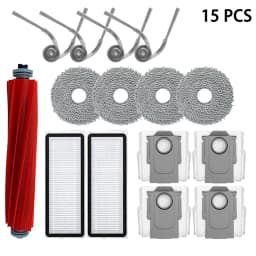 For Roborock Qrevo S Pro Robot Vacuum Cleaner Accessories Main Side Brush Mop Cloth Hepa Filter Dust Bag Spare Parts
