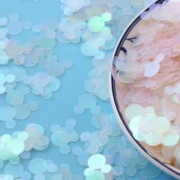 10g/20g/50g/batch 3D Ultra Thin Sequin Nail Glitter Glitter DIY Tips Dazzling Sequin Nail Art Decoration Mickey Design Sequins
