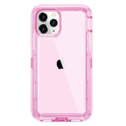 For iPhone 15 12 11 13 14 16Pro Max SE XR XS XSMAX X 6 7 8 Plus Clear Transparent Shockproof Armor Glossy Plain Case Phone Cover