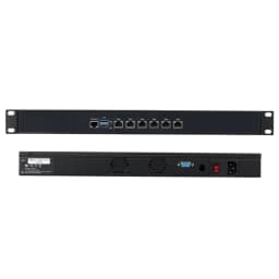 1U Firewall Network Server Intel Core I5-6200U 8260U J4125 3865U 6x Gigabit Ethernet Support Windows Linux Pfsense