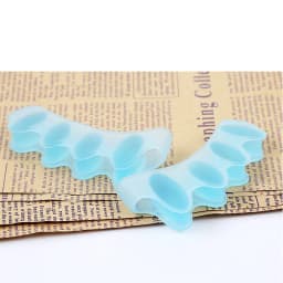 Silicone Hammer Toes Corrector for Women Men Protective Toe Separator Suitable Bunion Yoga Gel Straighteners Overlapping 1 Pair