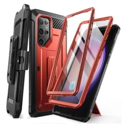 SUPCASE For Samsung Galaxy S24 Ultra Case UB Pro Full-Body Dual Layer Rugged Belt-Clip Phone Case with Built-in Screen Protector