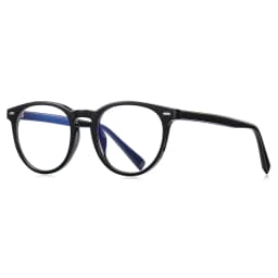 VKYEE Round Small Frame Simple Fashion Design Women's Anti-blue Light Glasses Customizable Prescription Photochromic Glasses