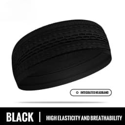 1PC Non-Slip Sport Headbands Moisture Wicking Workout Sweatband for Men & Women Fitness Running Cycling Football Yoga Hairband