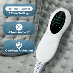 Electric Heating Pad Blanket Office Home For Shoulder Neck Back Spine Leg Winter Warm Camping Sheet 110V 220V Washable 30*60cm