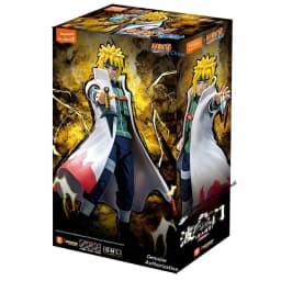 Genuine Blokees Naruto Model Kits Namikaze Minato Hatake Kakashi Haruno Sakura Madara Sasuke Figures Assembly Trendy Toy Gift