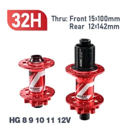 ARC Hub Mountain Bike Hub 009 HG / MS / XD 32 Holes 6 Disc Bolt J-Bend MTB Hub NBK Disc Bearings Cycle Wheel Rim Hub HG 12 Speed