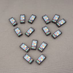 MOC 10PCS 3069 Modern Mobile Phone Printed Pattern Building Blocks Scene Matching Compatible Accessories DIY Toys Children Gifts