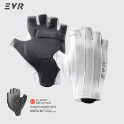 EVR Summer Cycling Gloves PALM Double Arrow Bicycle Short Finger Gloves Full Palm Shock Absorbing MTB Bicycle Pneumatic Gloves