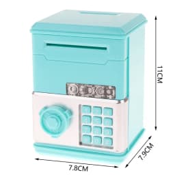 Mini smart password piggy bank ATM children's creativity can only enter but not exit piggy bank toys holiday gifts