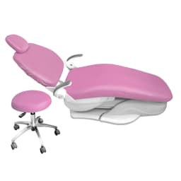 4Pcs/Set Dental Chair Cover PU Leather Unit Elastic Waterproof Protective Case Chair Seat Cover Dentist Equipment Dentistry Lab