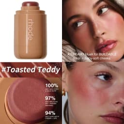 Skin Pocket Bronzer Stick Cream Contour Bronzing Balm Buildable Natural Warm Blush Shade Waterproof Long Lasting Face Makeup