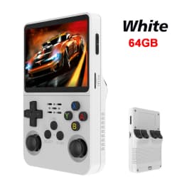 R36S Retro Handheld Game Console Linux System 3.5 Inch IPS Screen Portable Pocket Video Player 64GB/128GB Storage Kid Boy Gifts