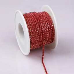 5yards 2mm Top Grade More Colors Acrylic Rhinestone Cup Chain Apparel Rhinestone Trim Sewing Strass Cup Chain For DIY Clothing