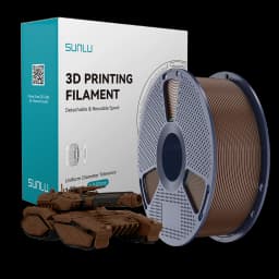 SUNLU 1KG PLA 3D Printer Filament 1.75mm Neatly Wound 3D Printing Filament Fit Most FDM 3D Printers, 1kg Spool (2.2lbs)