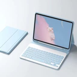 With Pencil Holder For Redmi Pad 2 9.7 Case with Keyboard Detachable Wireless Keyboard Tablet Cover Redmi Pad 2 SE 9.7 Funda