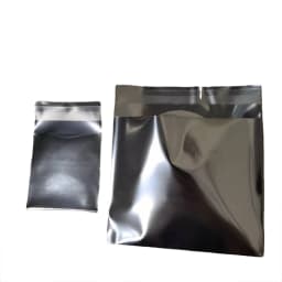 100pcs Silver Color Self-Adhesive Aluminum Foil Self-Sealing Bags Small Card Badges Jewelry Packaging Pouches Blind Bag Supplier