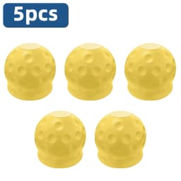 1/2/5PCS 4 Colors Trailer Hitch Ball Cover Universal Waterproof Dustproof Anti-Rust Tow Ball Cap Durable Car RV Trailer Parts