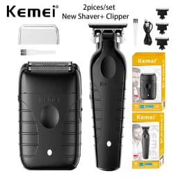 Kemei KM-2296 KM-2299 KM-T95 Professional Electric Hair Clipper Set Electric Shaver Men's Grooming Trimmer Care Kit Hair Clipper