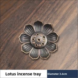 Lotus incense holder multifunctional incense holder incense gourd incense holder incense holder alloy incense holder