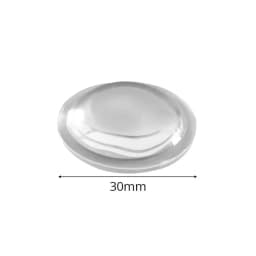 30 44 54 66 Mm Planos Convex Optical Glass Lens For LED Flashlight Auto Lamp Spotlight Light Bike Lantern Head Lamp Spotlight