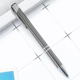 50Pcs/Lot Ballpoint Pen Black Blue Ink School Office Student Pen Free Customized Logo Name Text