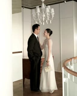 Giyu Elegant Mermaid O-Neck Wedding Dresses Organza Sleeveless Floor-Length Bridal Gowns Korea Photoshoot Customized 2025