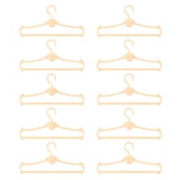 Doll Plastic Clothes Rack Garment Organizer Hangers for Dolls Handbag Clothes Kids Toy Birthday Gift Dolls Accessories