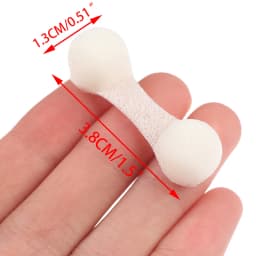 50Pcs Tanning Nasal Plug Spray Nose Filters Sponge Black/White Anti-pollution