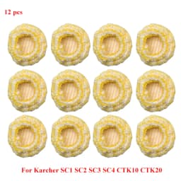 Steam Cloth Cover For Karcher SC1 SC2 SC3 SC4 SC5 SC7 CTK10 CTK20 Handheld Steam Brush Vacuum Cleaner Parts Nylon Accessories