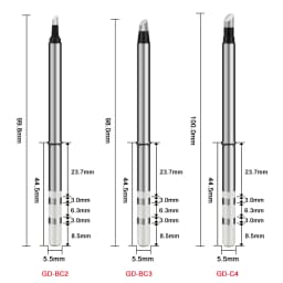 GVDA GD300 Soldering Iron Tips Heated Solder Head Soldering Station Replacement Tips Soldering Iron Sting Welder Iron Tips
