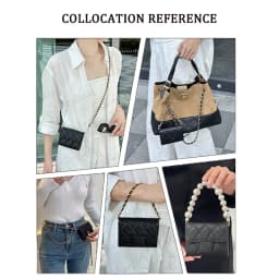 Transforming Chain Accessories For Card Holder On Chain Cf Leather Chain Strap Insertion Type Inner Liner No Hurt Bag Insert Bag