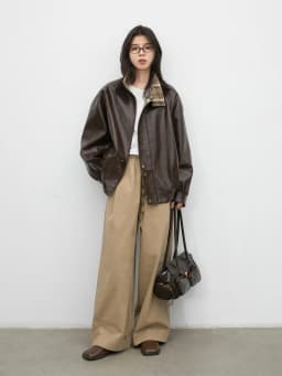 CHIC VEN New Women Pants Solid Loose Casual Retro Elastic Waist Drawstring Pleated Female Texture Trousers Spring Autumn 2026