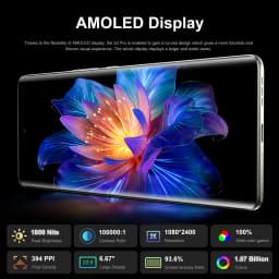 FOSSiBOT S3 PRO Smartphone 6.67" AMOLED Display Android 14 Up to 20+128GB Mobile 8+64MP CAM NFC Cell Phone