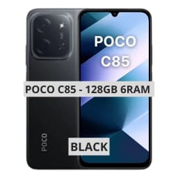 POCO C85 4G 128/6GB Android 15 NFC Tela 6.9” 120Hz Versão Global Bateria 6000mAh Carga Rápida