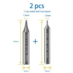 Key Machine Milling Cutter For WENXING Q33 DEFU 368A Vertical Key Duplicating Machine Locksmith Tools