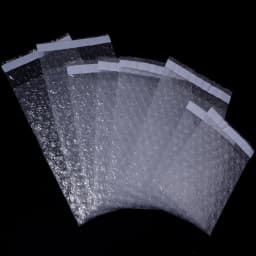 10-50pcs/lot Clear Self-adhesive Double Sided Bubble Bags Packaging Pouches Jewelry Bead Small Accessories Shipping Packaging