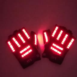 High Quality Gloves 6 Neon Light Colors For Choice Adult Decorative Mittens Performance Dance Costumes Gloves Glow In The Dark