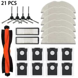 For Dreame Mova S10 / Mova S10 Plus Robot Vacuum Accessories Dust Bags Mop Main Side Brushes Cloths HEPA Filters Spare Parts