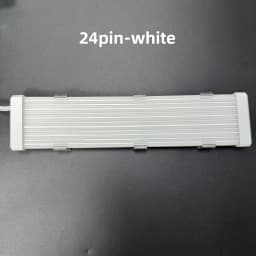 Computer Motherboard Graphics Card 8PIN+24PIN Power Supply Extension Cable Decorative Strip, ARGB Light Synchronization.