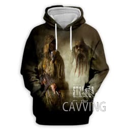 New Fashion Stalker Game 3D Printed Clothes Streetwear Men Hoodies Sweatshirt Fashion Hooded Long Sleeve Pullover Tops