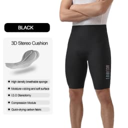 LAMEDA Summer Bicycle Shorts Five-Point Cycling Pants Shock-absorbing Men's Cycling Clothing Mountain Road Bike Tousers for Men