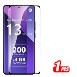 1-3Pcs 9H Curved Tempered Glass For Xiaomi Redmi Note 13 Pro+ 14 Pro Plus 5G Screen Protector Note13ProPlus Note14Pro 14Pro 4G
