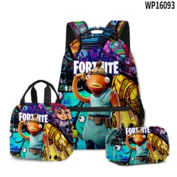 New Fortnite Game Backpack Anime Schoolbag Student Shcool Bags Supplies Cosplay Pencil Bag Kawaii Lunch Bag Birthday Gift